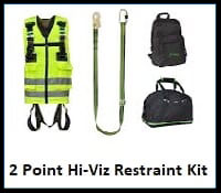 2 Point Hi-Viz Restraint Harness Kit